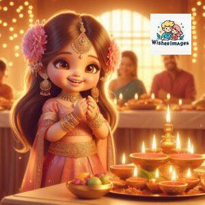 cute girl happy diwali images cute girl diwali pic hd 4k download free (10)