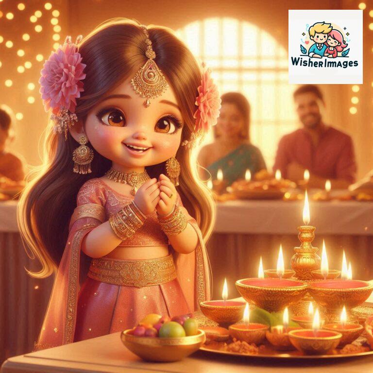 cute girl happy diwali images cute girl diwali pic hd 4k download free (10)