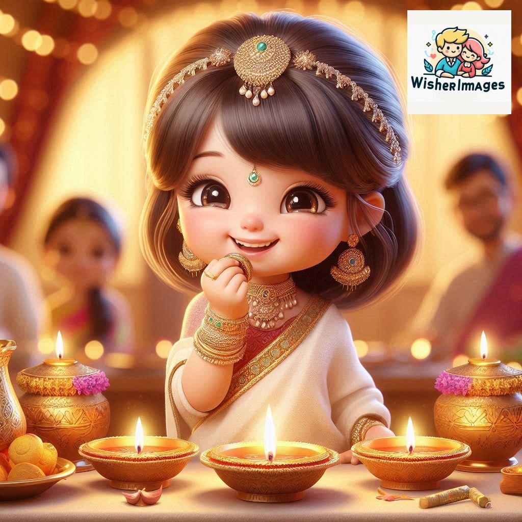 cute girl happy diwali images cute girl diwali pic hd 4k download free (101)