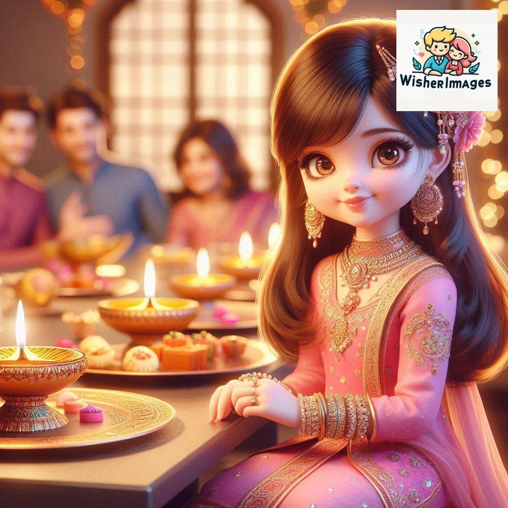 cute girl happy diwali images cute girl diwali pic hd 4k download free (107)