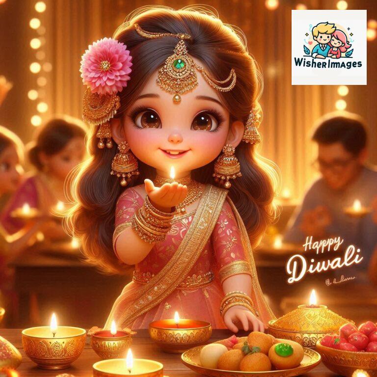 cute girl happy diwali images cute girl diwali pic hd 4k download free (11)