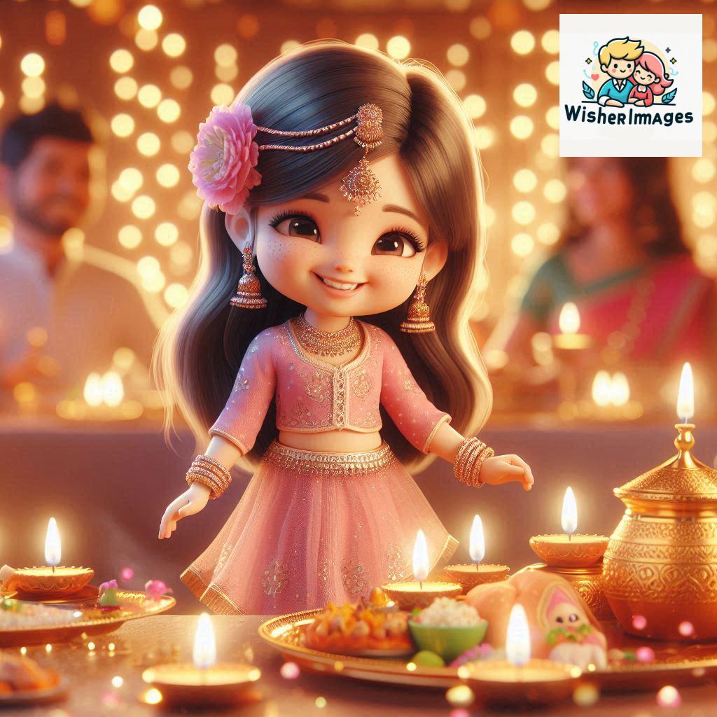 cute girl happy diwali images cute girl diwali pic hd 4k download free (119)