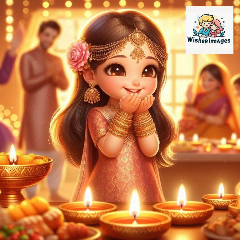 cute girl happy diwali images cute girl diwali pic hd 4k download free (12)