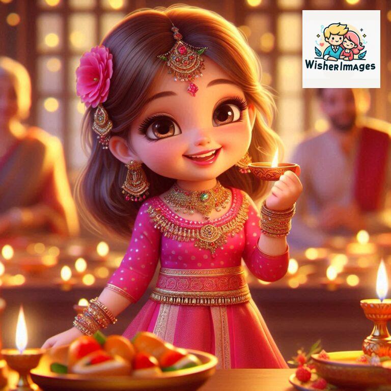 cute girl happy diwali images cute girl diwali pic hd 4k download free (131)