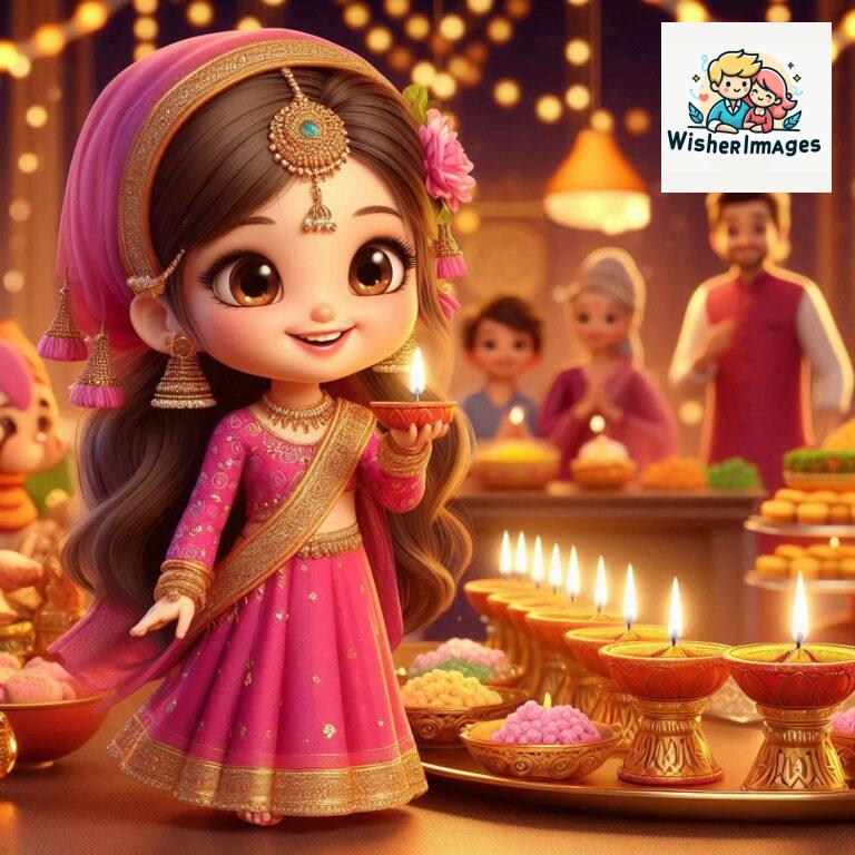 cute girl happy diwali images cute girl diwali pic hd 4k download free (132)