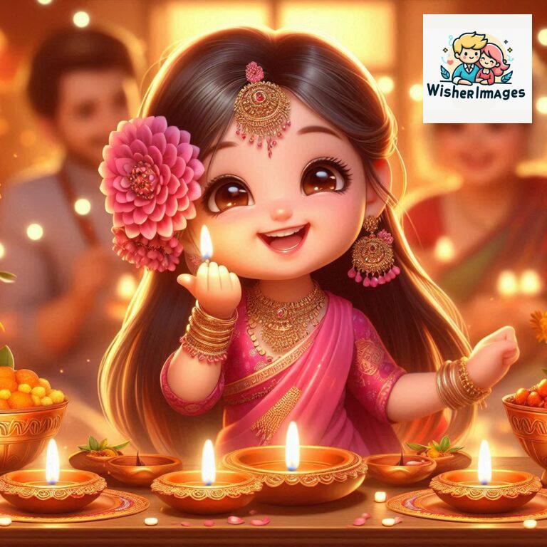 cute girl happy diwali images cute girl diwali pic hd 4k download free (134)