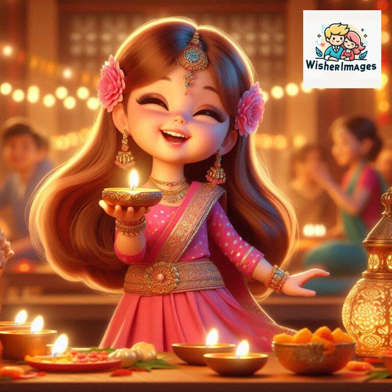 cute girl happy diwali images cute girl diwali pic hd 4k download free (135)