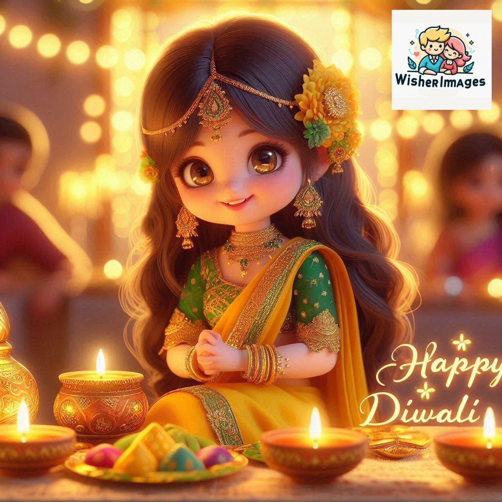 cute girl happy diwali images cute girl diwali pic hd 4k download free (138)