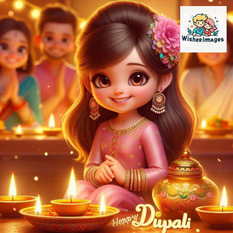 cute girl happy diwali images cute girl diwali pic hd 4k download free (140)