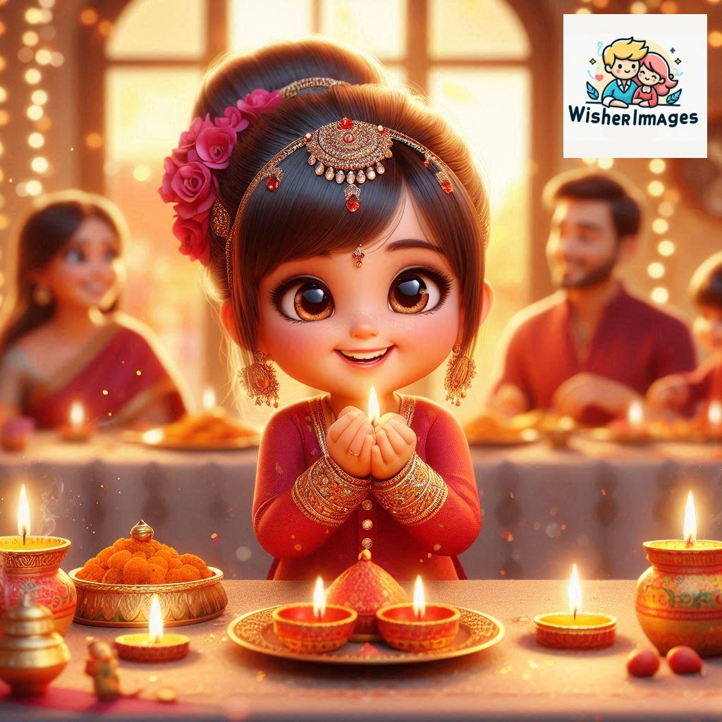 cute girl happy diwali images cute girl diwali pic hd 4k download free (143)