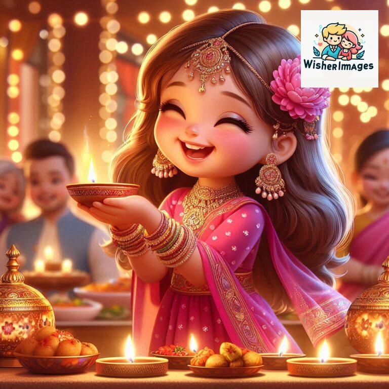 cute girl happy diwali images cute girl diwali pic hd 4k download free (145)