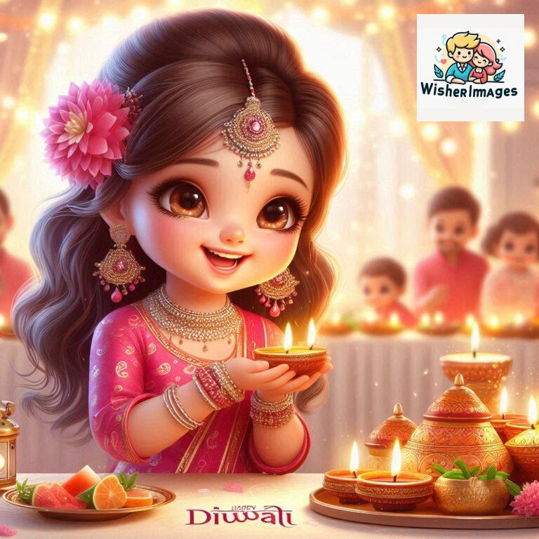 cute girl happy diwali images cute girl diwali pic hd 4k download free (149)