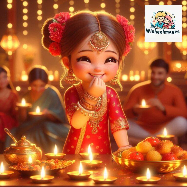 cute girl happy diwali images cute girl diwali pic hd 4k download free (15)