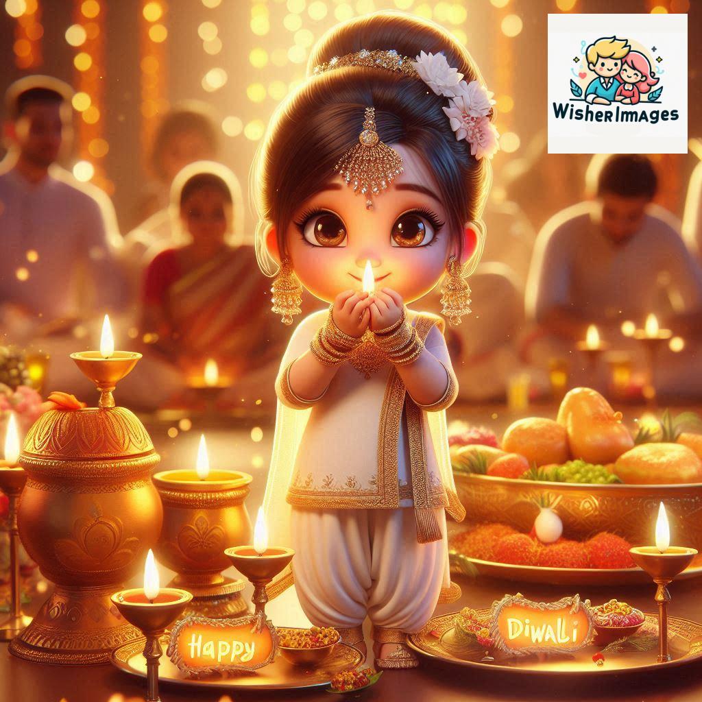 cute girl happy diwali images cute girl diwali pic hd 4k download free (20)