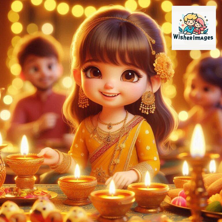 cute girl happy diwali images cute girl diwali pic hd 4k download free (25)