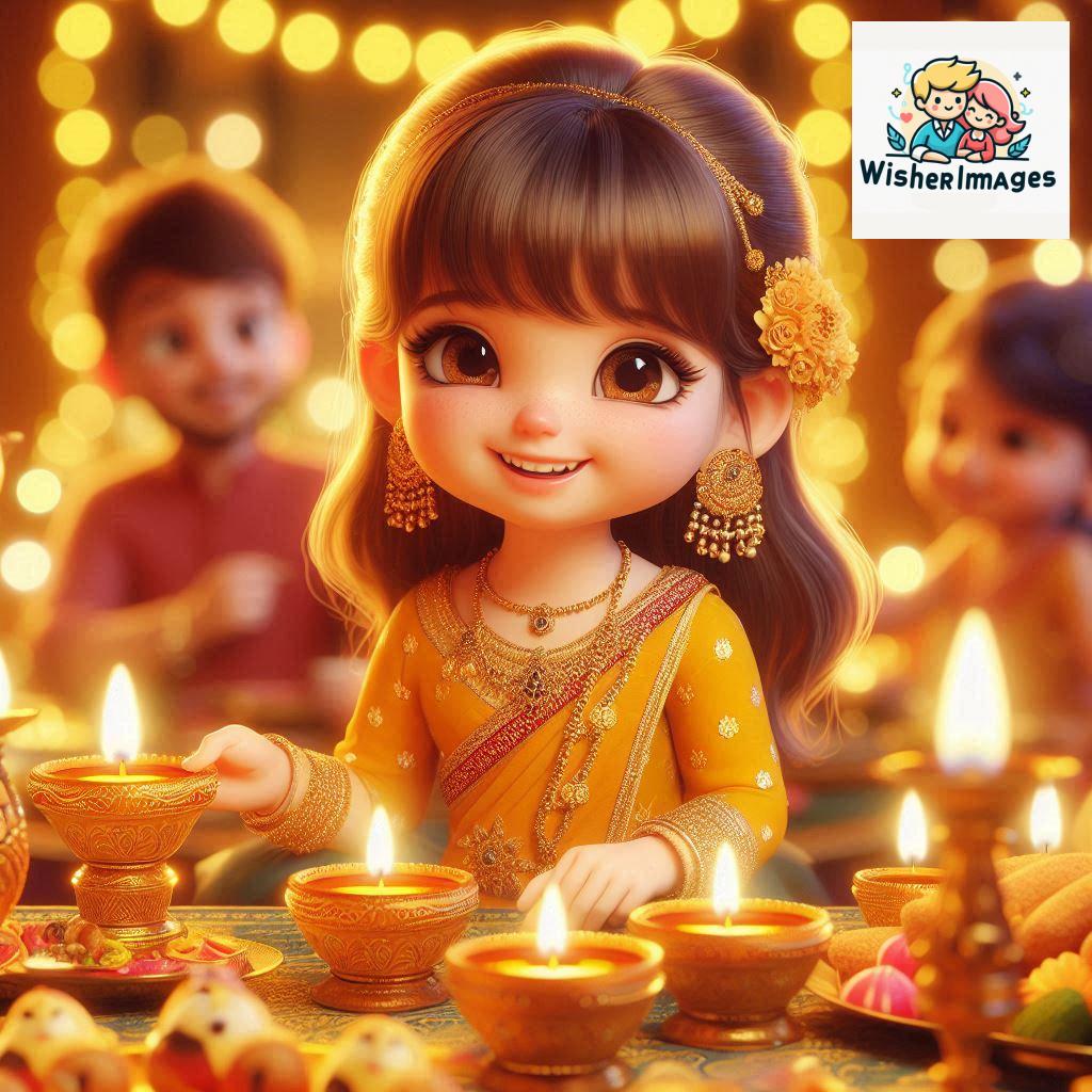 cute girl happy diwali images cute girl diwali pic hd 4k download free (25)