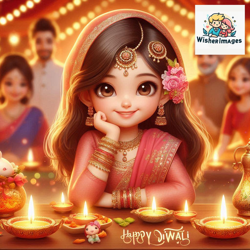 cute girl happy diwali images cute girl diwali pic hd 4k download free (33)