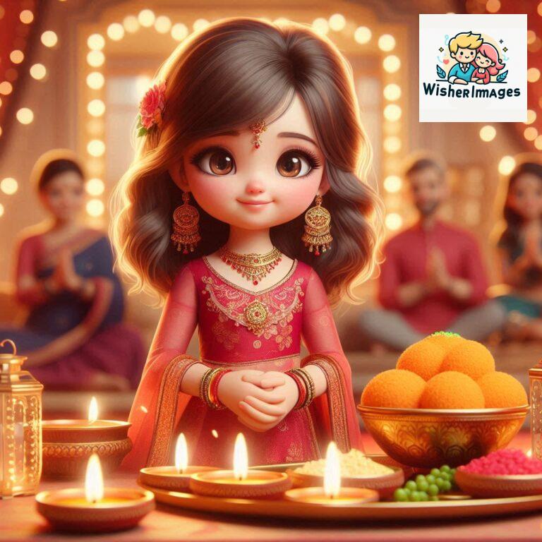 cute girl happy diwali images cute girl diwali pic hd 4k download free (39)