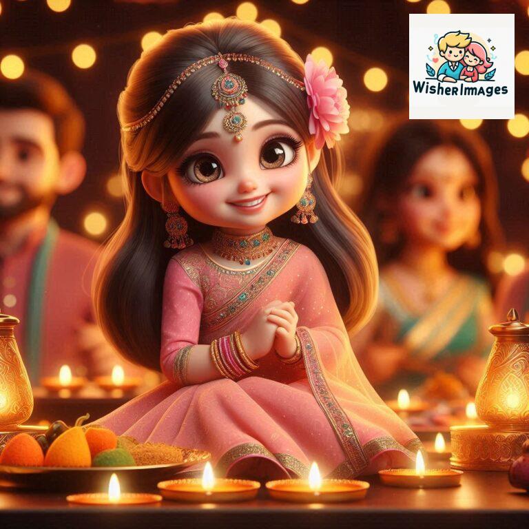 cute girl happy diwali images cute girl diwali pic hd 4k download free (4)