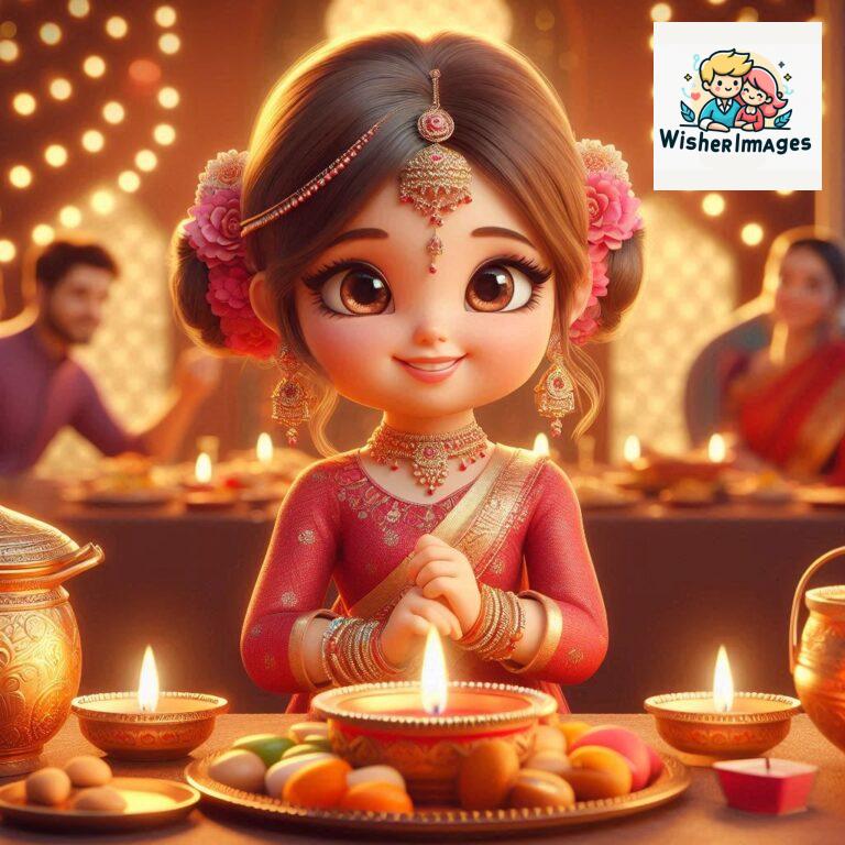 cute girl happy diwali images cute girl diwali pic hd 4k download free (41)