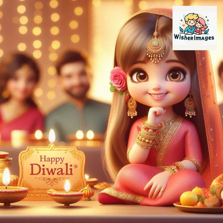 cute girl happy diwali images cute girl diwali pic hd 4k download free (5)