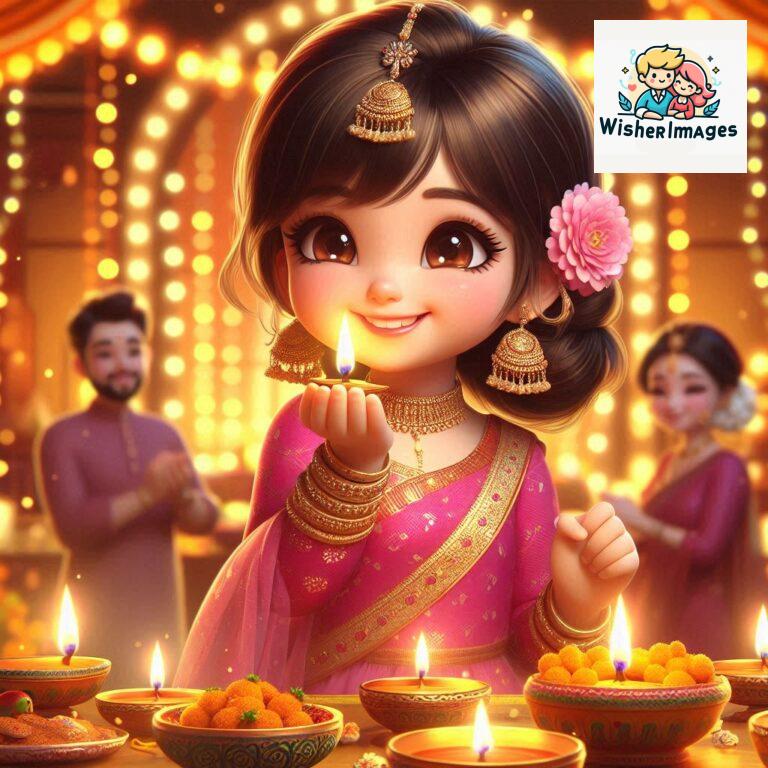 cute girl happy diwali images cute girl diwali pic hd 4k download free (60)