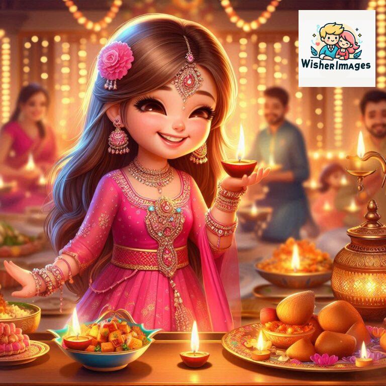 cute girl happy diwali images cute girl diwali pic hd 4k download free (61)