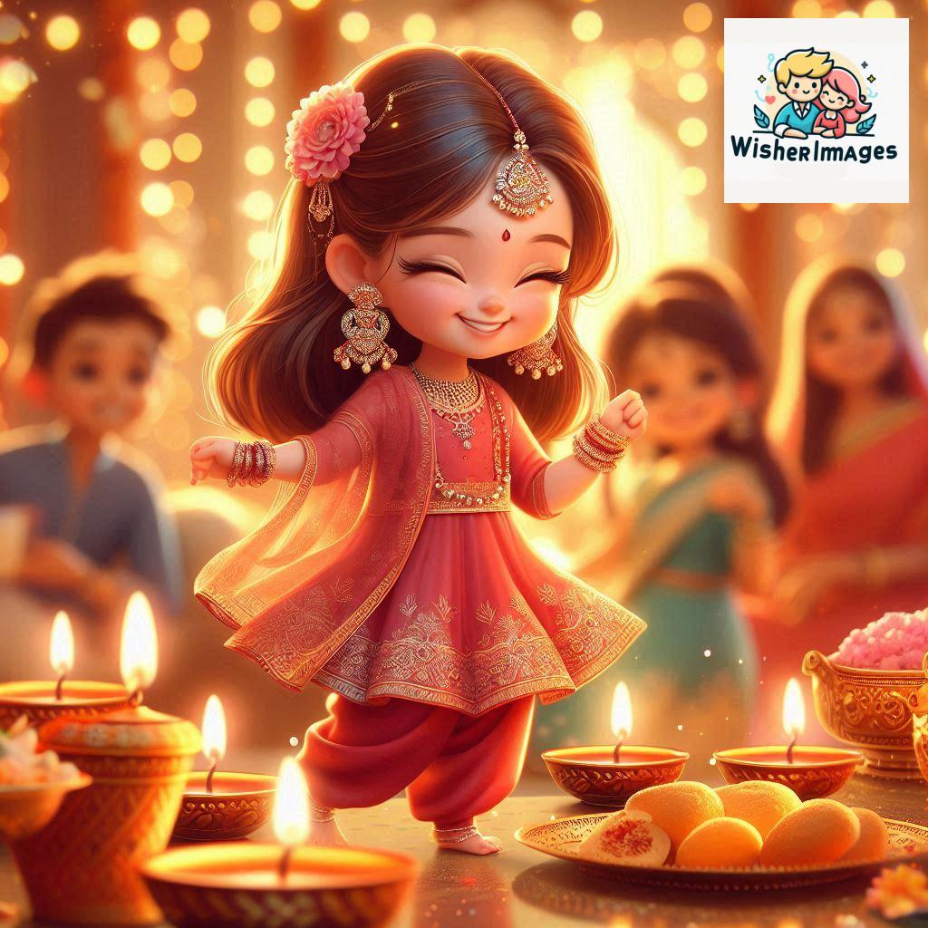 cute girl happy diwali images cute girl diwali pic hd 4k download free (7)