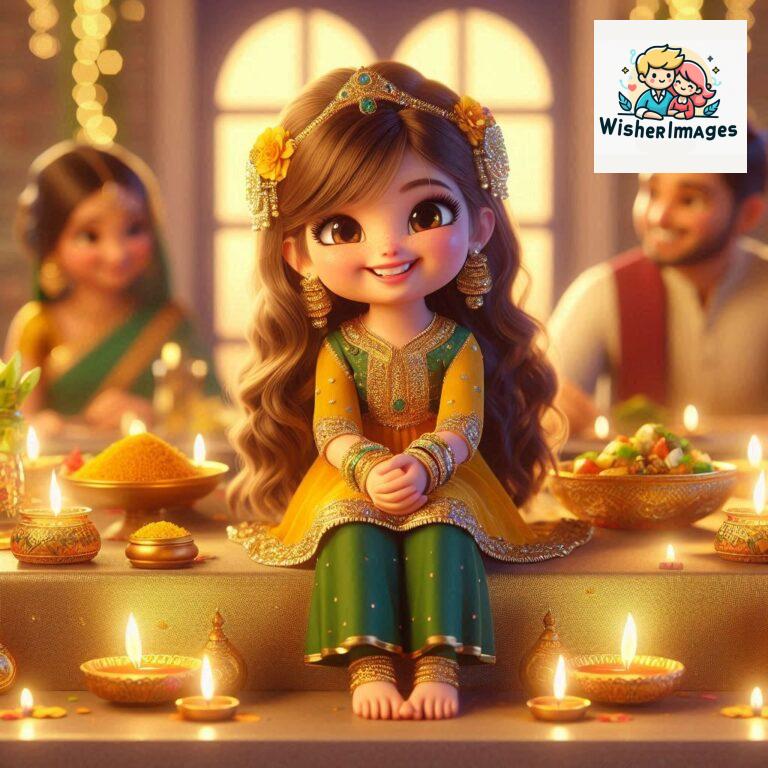 cute girl happy diwali images cute girl diwali pic hd 4k download free (74)