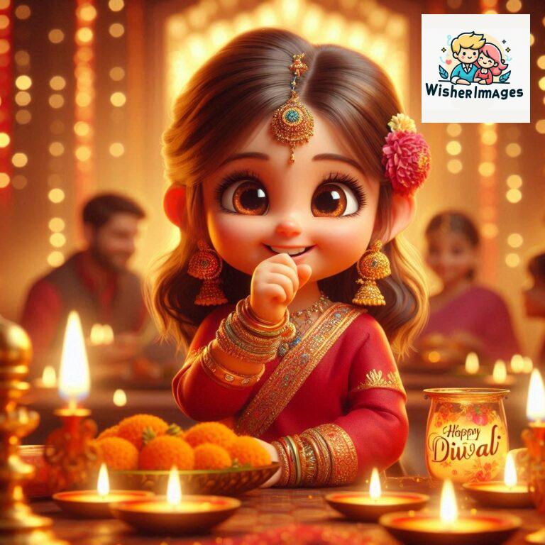 cute girl happy diwali images cute girl diwali pic hd 4k download free (79)