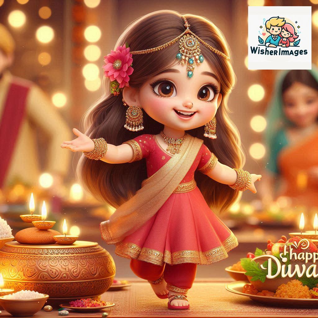 cute girl happy diwali images cute girl diwali pic hd 4k download free (94)