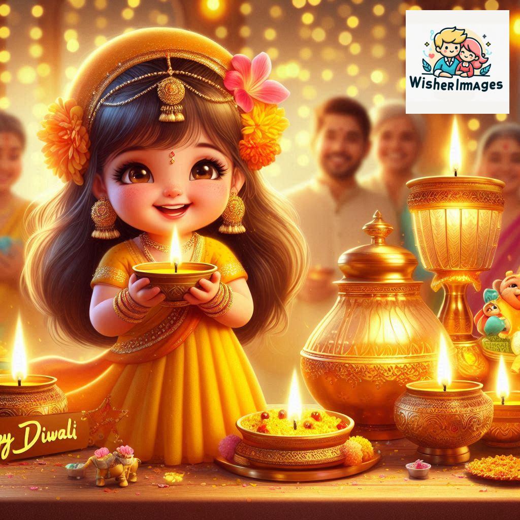 cute girl happy diwali images cute girl diwali pic hd 4k download free (98)