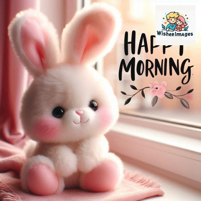 cute rabbit couple cartoon bunny good morning images rabbit good morning images funny (0)