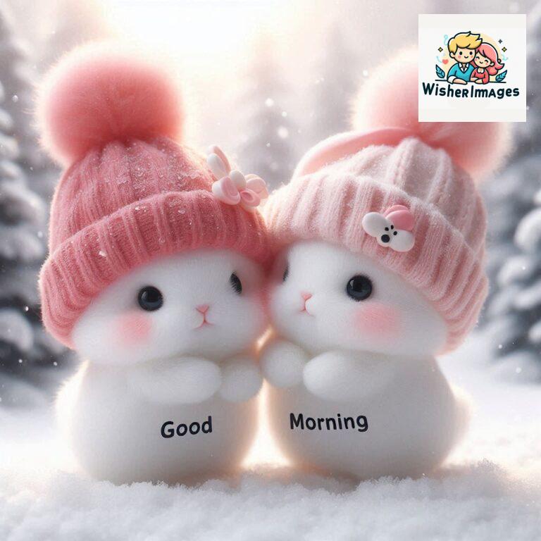 cute rabbit couple cartoon bunny good morning images rabbit good morning images funny (0)