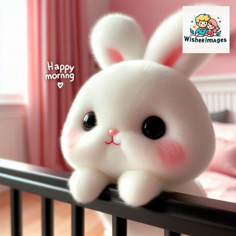 cute rabbit couple cartoon bunny good morning images rabbit good morning images funny (12)