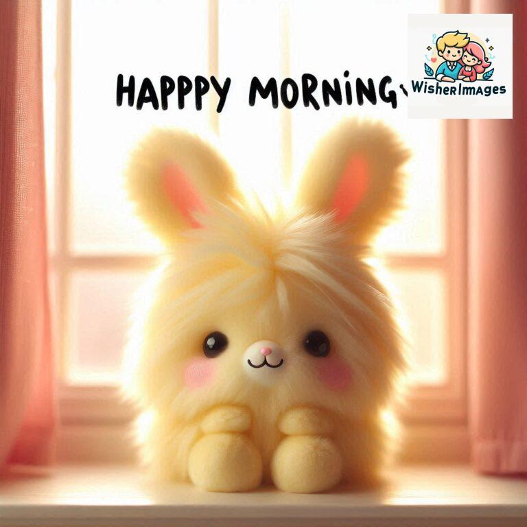 cute rabbit couple cartoon bunny good morning images rabbit good morning images funny (13)