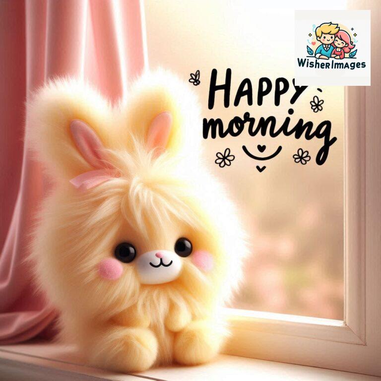 cute rabbit couple cartoon bunny good morning images rabbit good morning images funny (16)