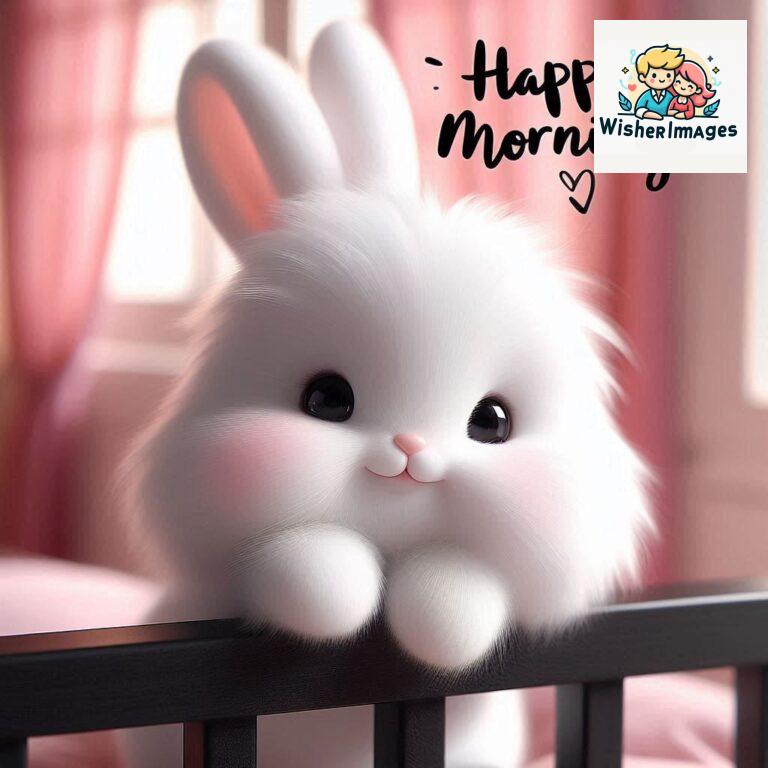 cute rabbit couple cartoon bunny good morning images rabbit good morning images funny (17)