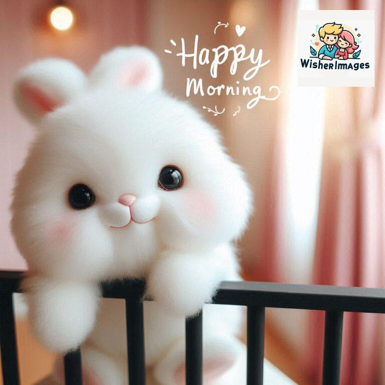 cute rabbit couple cartoon bunny good morning images rabbit good morning images funny (20)