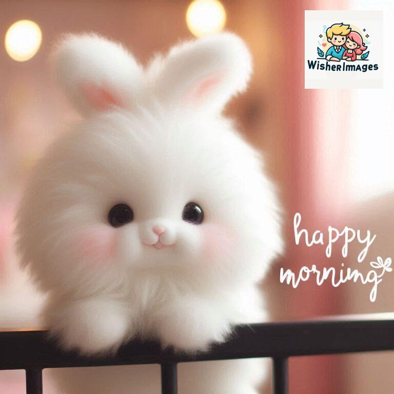 cute rabbit couple cartoon bunny good morning images rabbit good morning images funny (21)