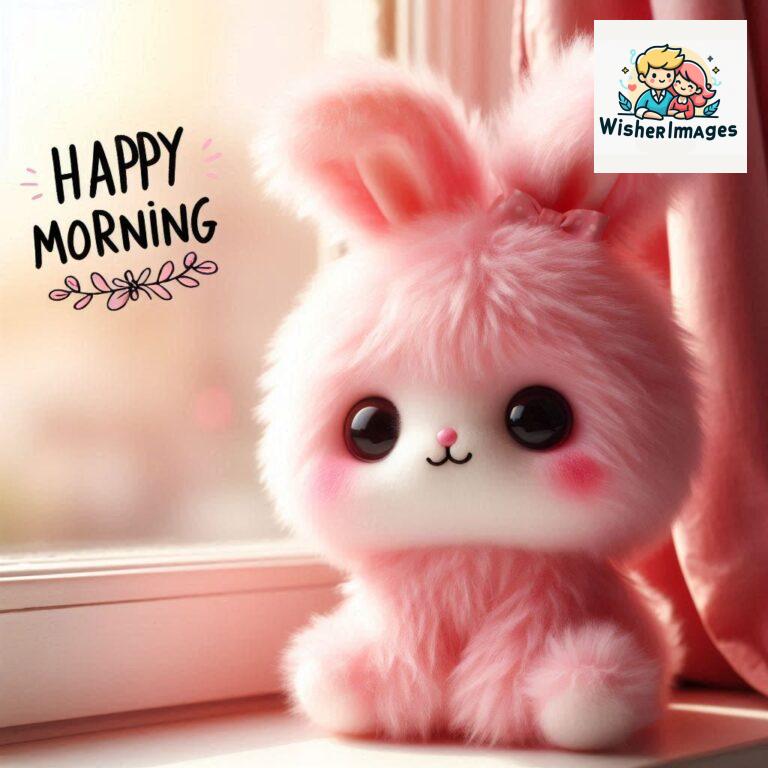 cute rabbit couple cartoon bunny good morning images rabbit good morning images funny (30)