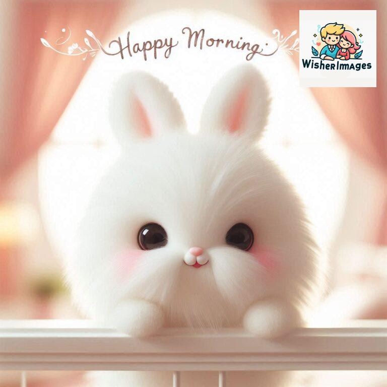 cute rabbit couple cartoon bunny good morning images rabbit good morning images funny (32)