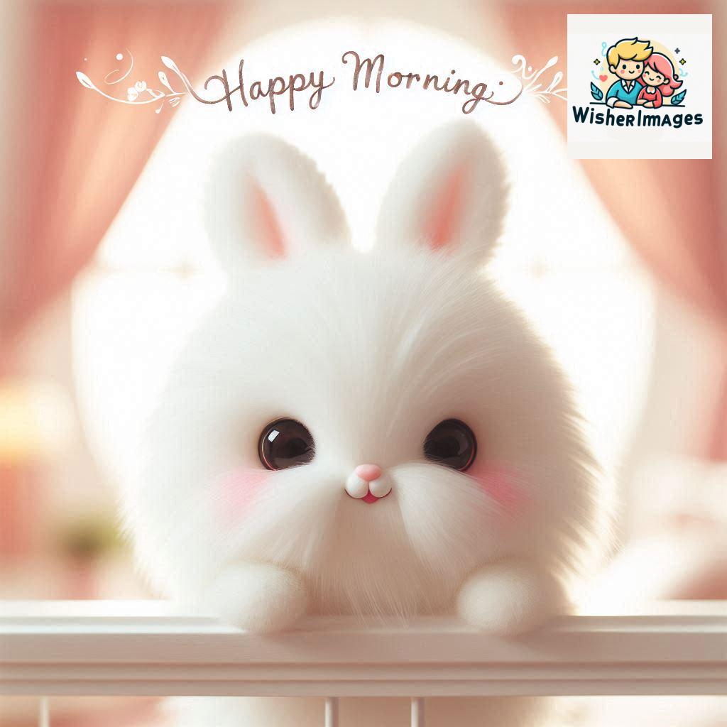 cute rabbit couple cartoon bunny good morning images rabbit good morning images funny (32)