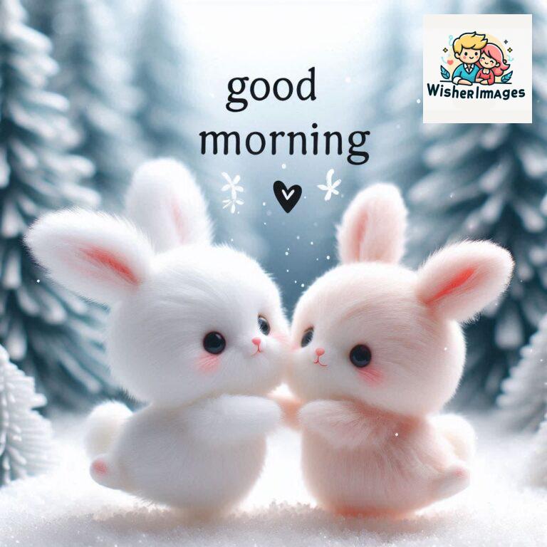 cute rabbit couple cartoon bunny good morning images rabbit good morning images funny (32)