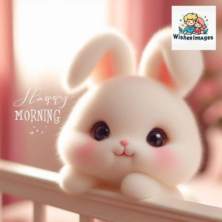 cute rabbit couple cartoon bunny good morning images rabbit good morning images funny (33)