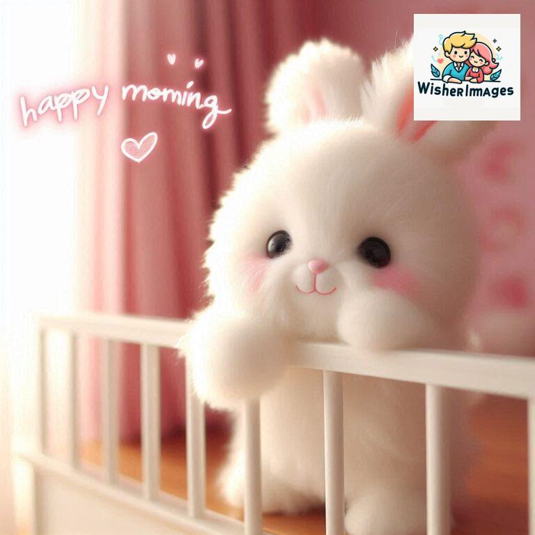 cute rabbit couple cartoon bunny good morning images rabbit good morning images funny (34)