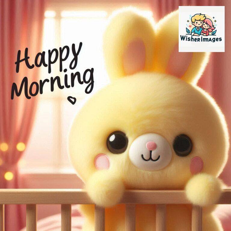 cute rabbit couple cartoon bunny good morning images rabbit good morning images funny (39)