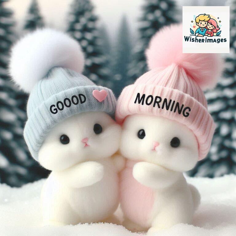 cute rabbit couple cartoon bunny good morning images rabbit good morning images funny (42)