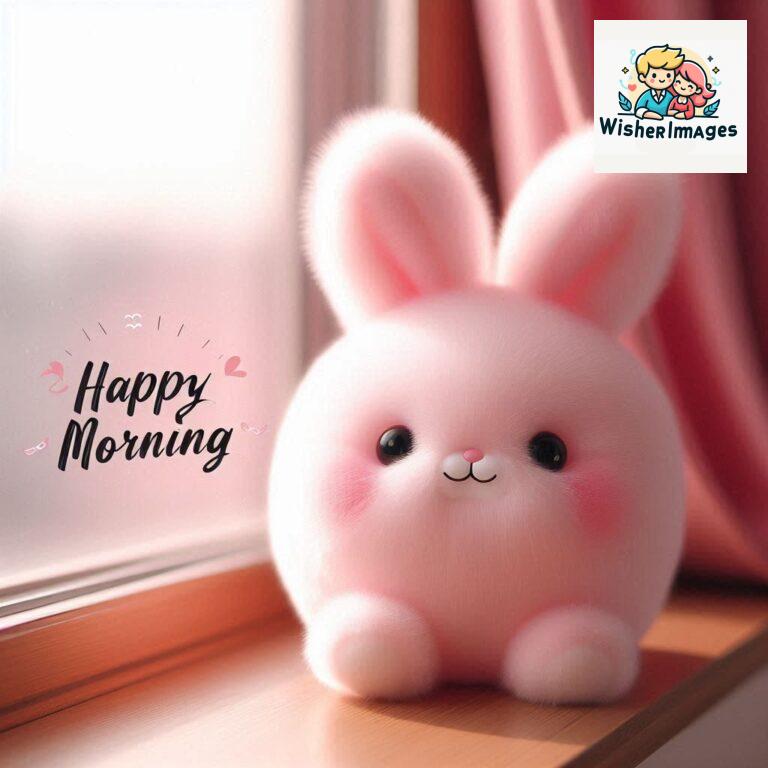 cute rabbit couple cartoon bunny good morning images rabbit good morning images funny (46)