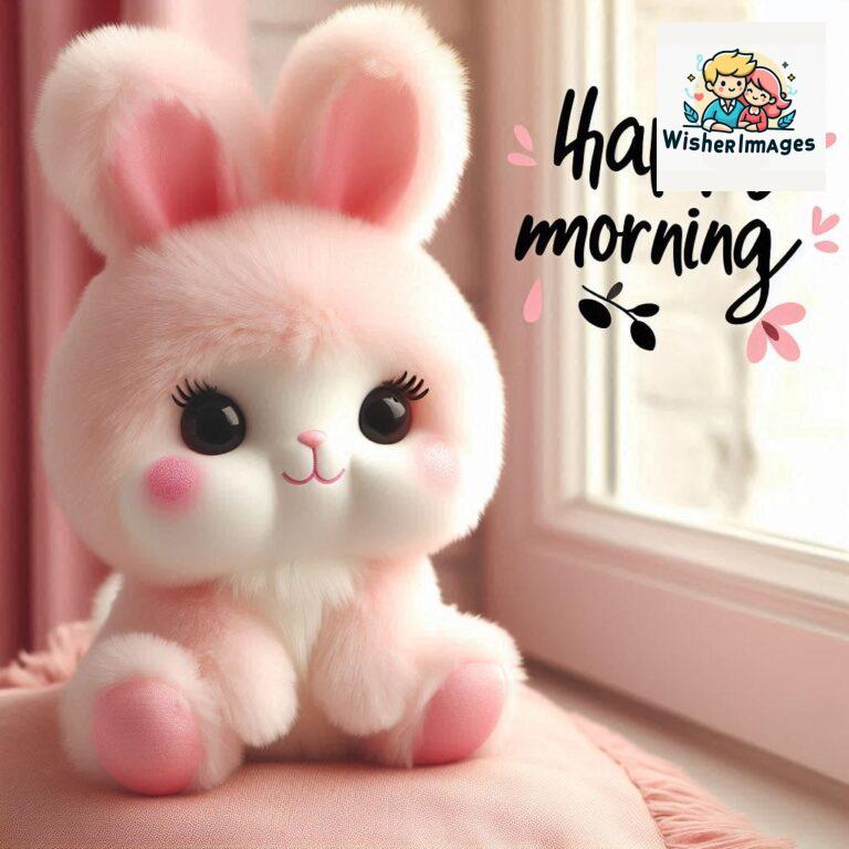 cute rabbit couple cartoon bunny good morning images rabbit good morning images funny (47)